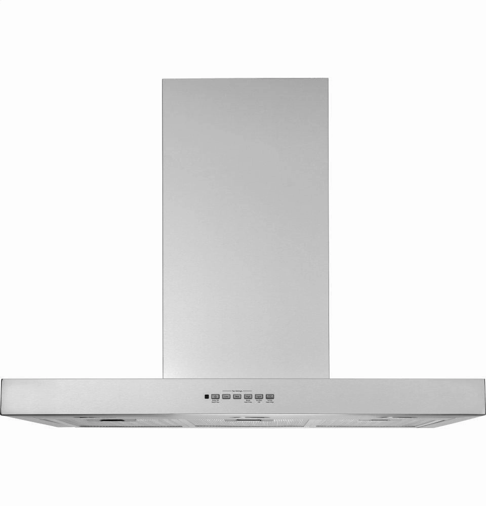 Ge Appliances UVW8361SLSS 36" Designer Wall Mount Hood W/ Dimmable Led Lighting Ventilation Range Hoods high suction kitchen exhaust hood