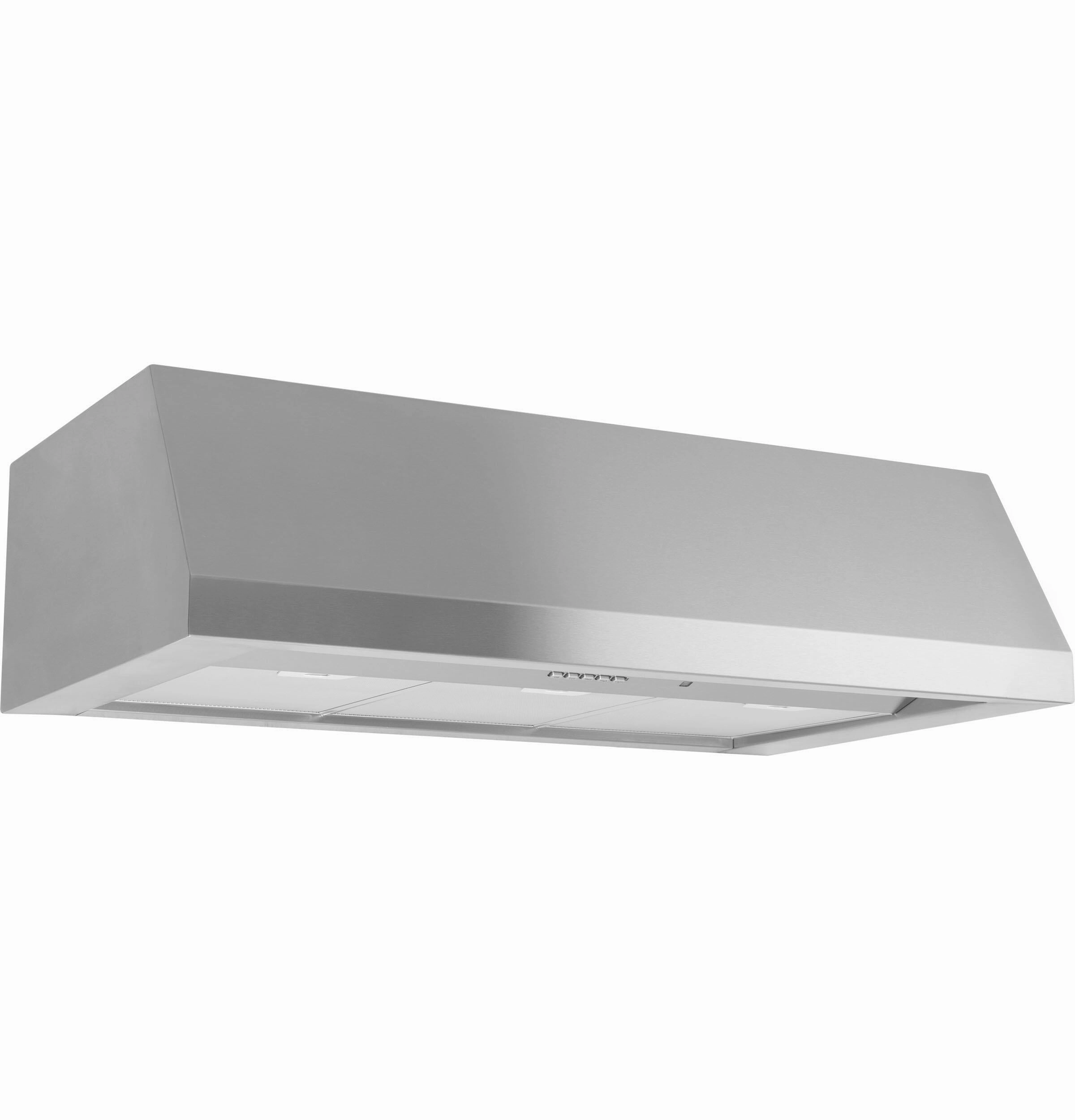 Ge Appliances UVW8364SPSS 36" Designer Wall Mount Hood W/ Dimmable Led Lighting