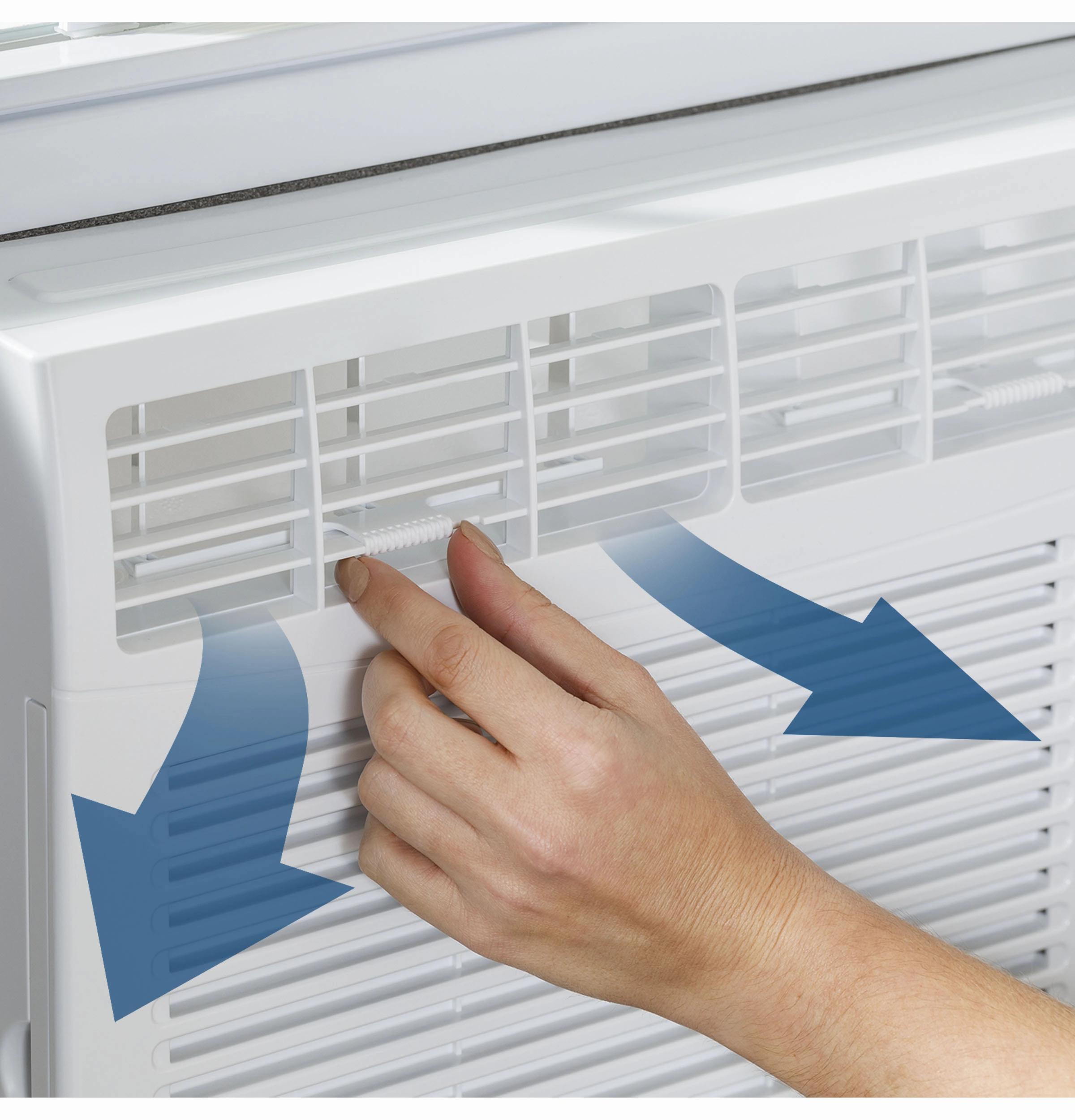 GE(R) 6,000 BTU Electronic Window Air Conditioner for Small Rooms up to 250 sq ft. - (AHW06LZ)