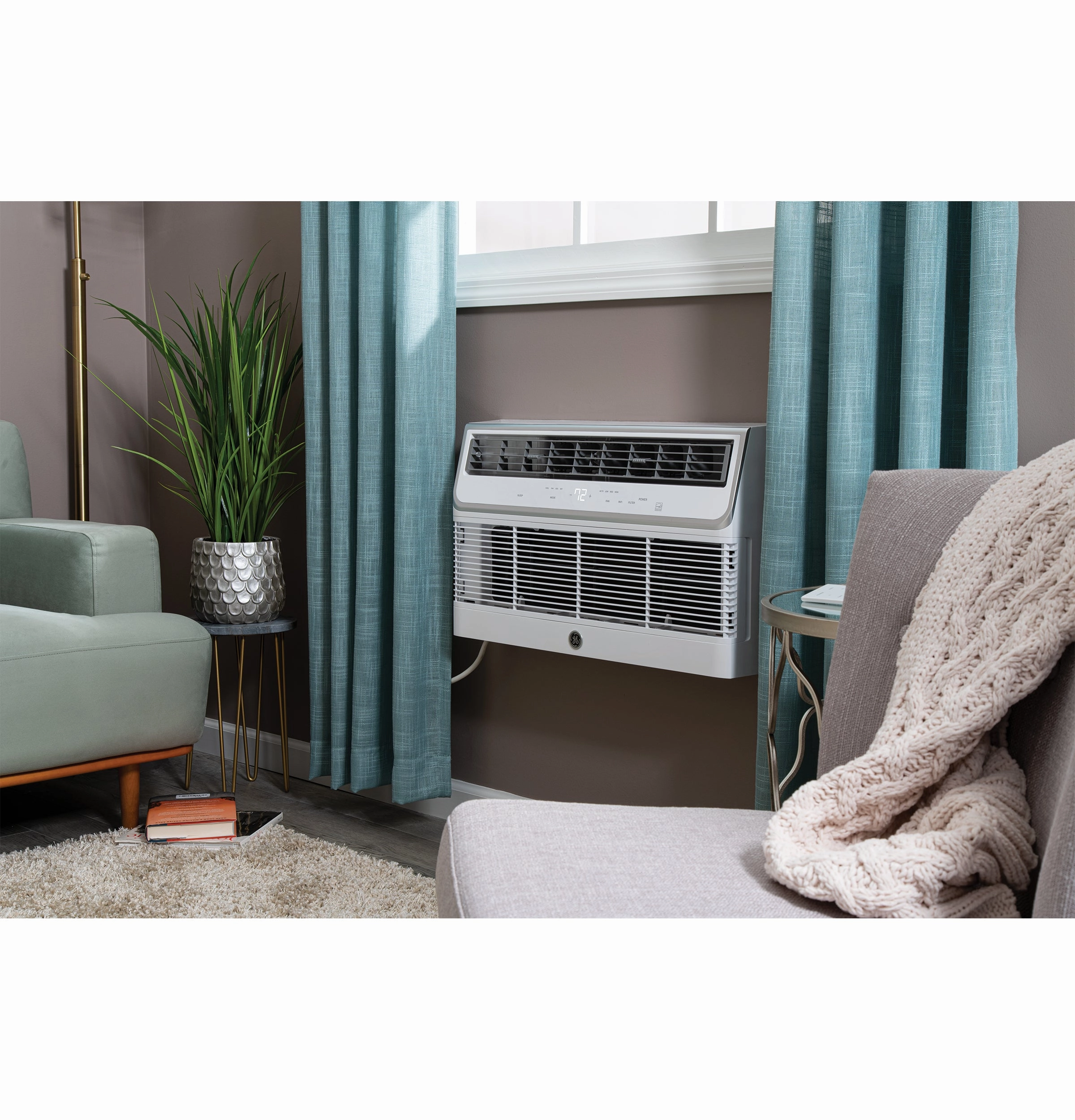 GE(R) ENERGY STAR(R) 230/208 Volt Built-In Cool-Only Room Air Conditioner - (AJCQ14DWH) air cooler,air condition,ac,air conditioners