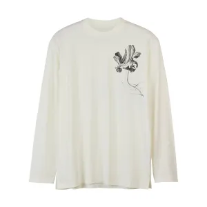 Graphic L/S Tee 'Off White'