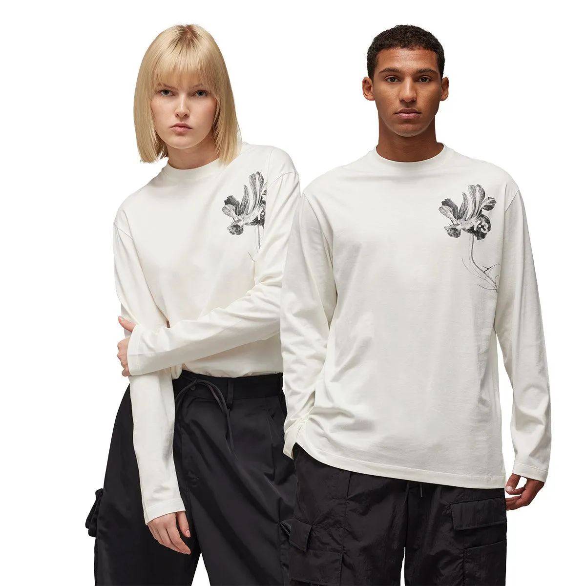 Graphic L/S Tee 'Off White'