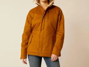 Grizzly Insulated Jacket In Chestnut
