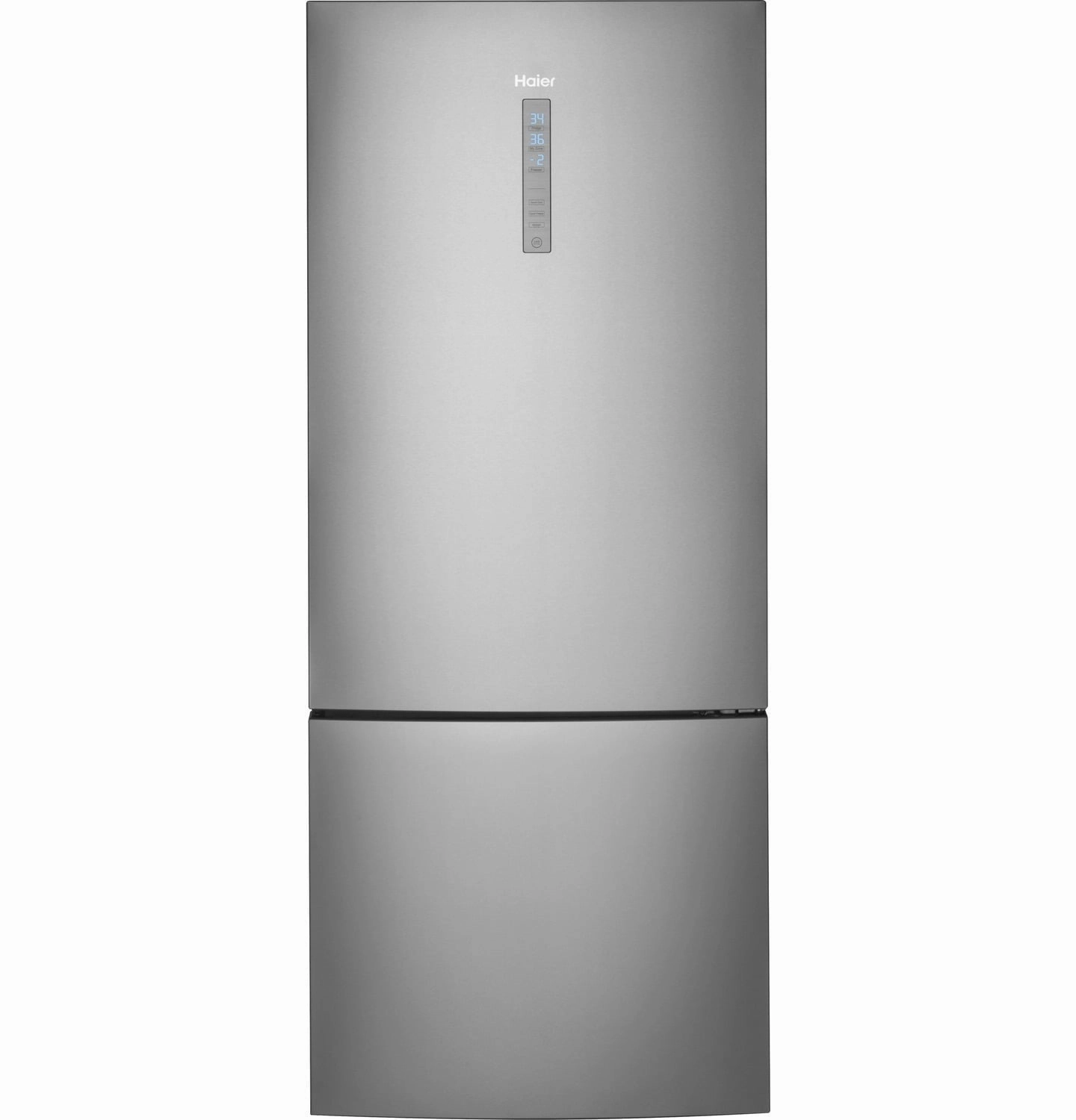 Haier HRB15N3BGS 15 Cu. Ft. Bottom Freezer Refrigerator Freestanding Refrigerators freestanding fridge freezer combo