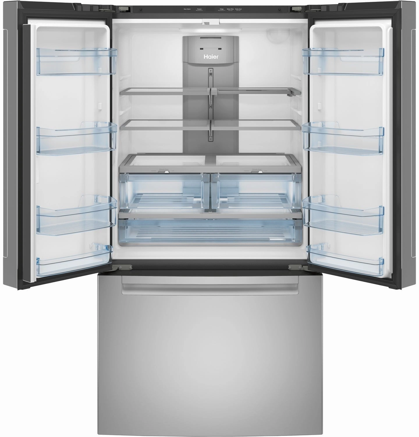 Haier QNE27JSMSS Energy Star? 27.0 Cu. Ft. French-Door Refrigerator
