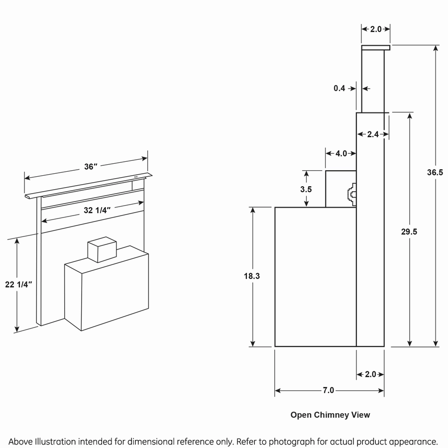 Haier UVD6361SPSS Universal 36" Telescopic Downdraft System