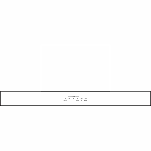 Haier UVW8301SLSS 30" Designer Wall Mount Hood W/ Dimmable Led Lighting