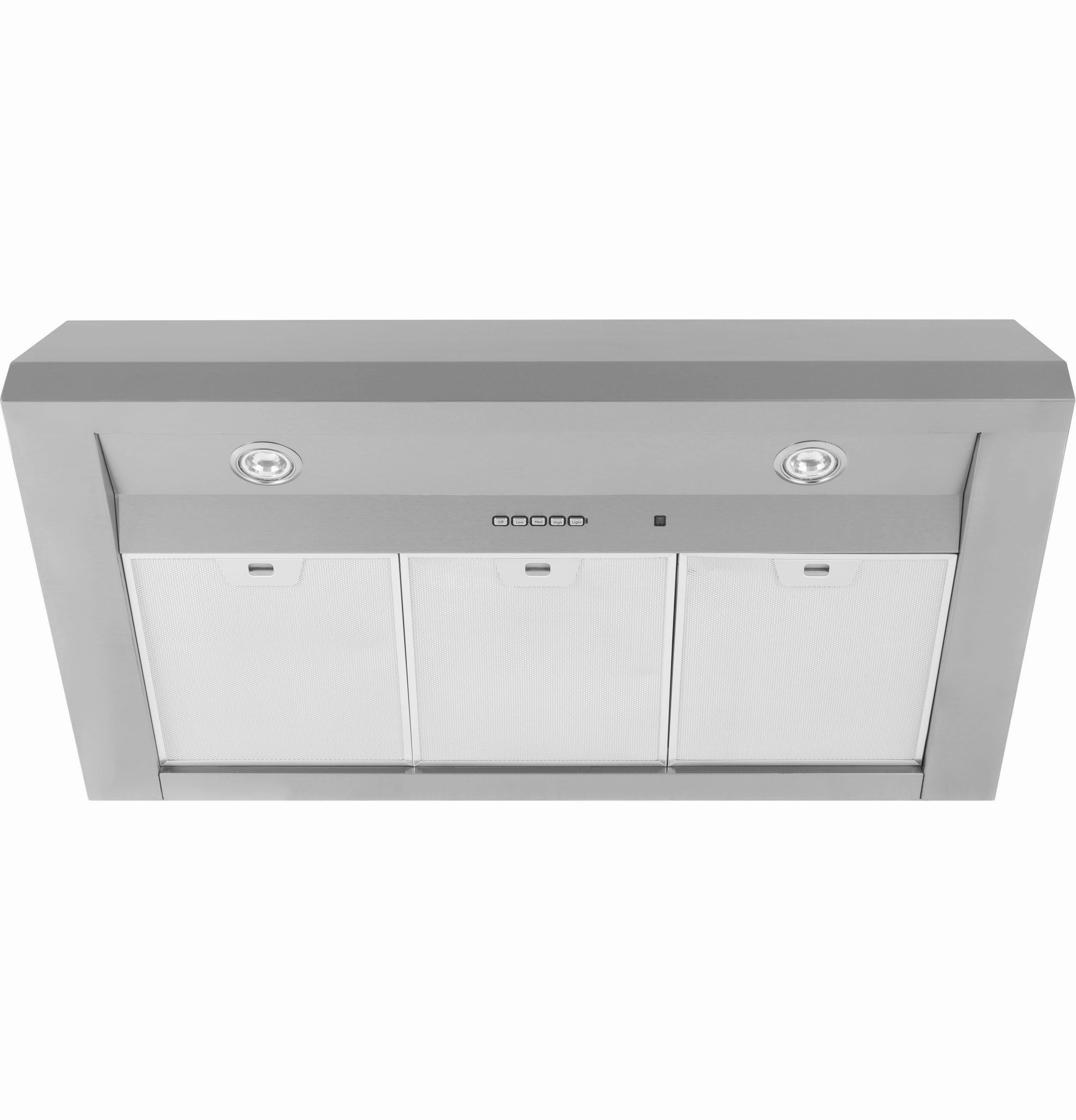 Haier UVW8304SPSS 30" Designer Wall Mount Hood W/ Dimmable Led Lighting