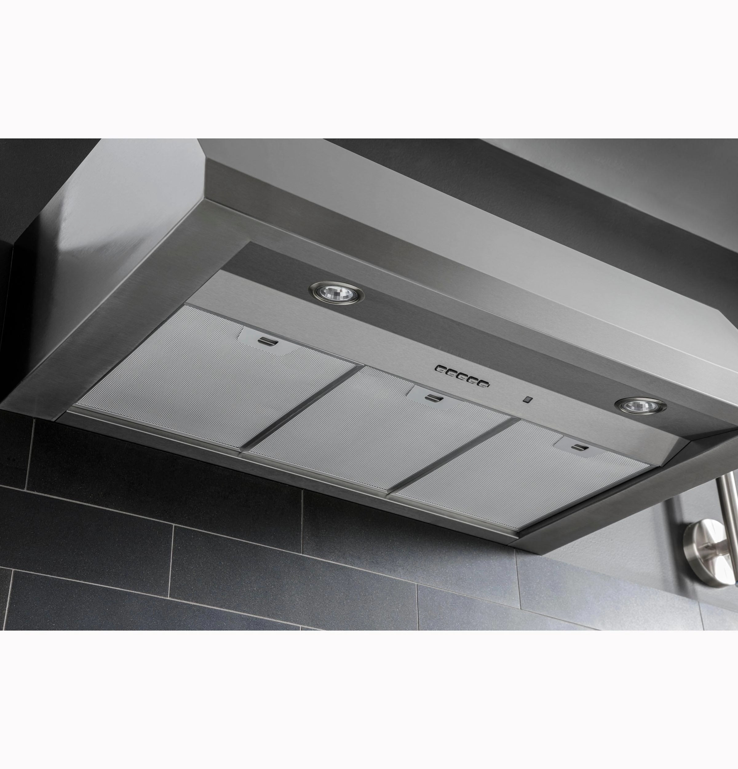 Haier UVW8304SPSS 30" Designer Wall Mount Hood W/ Dimmable Led Lighting