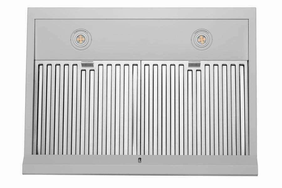 Hauslane UCPS18WHT30 Hauslane Chef 30-In Ducted Matte White Undercabinet Range Hood Ventilation Range Hoods high suction kitchen exhaust hood