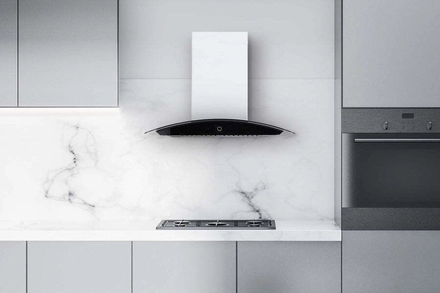 Hauslane WM639SS30 Hauslane Chef 30-In Convertible Stainless Steel Wall-Mounted Range Hood
