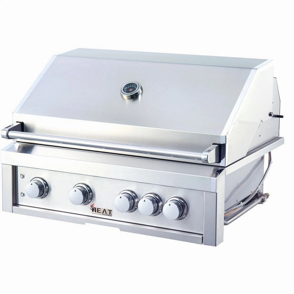 Heat Grills HTGR324NG Heat 32" 4-Burner Gas Grill W/ Infrared Burner - Ng