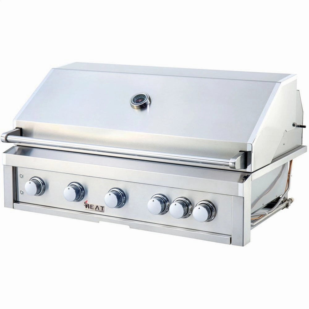 Heat Grills HTGR405LP Heat 40" 5-Burner Gas Grill W/ Infrared Burner - Lp