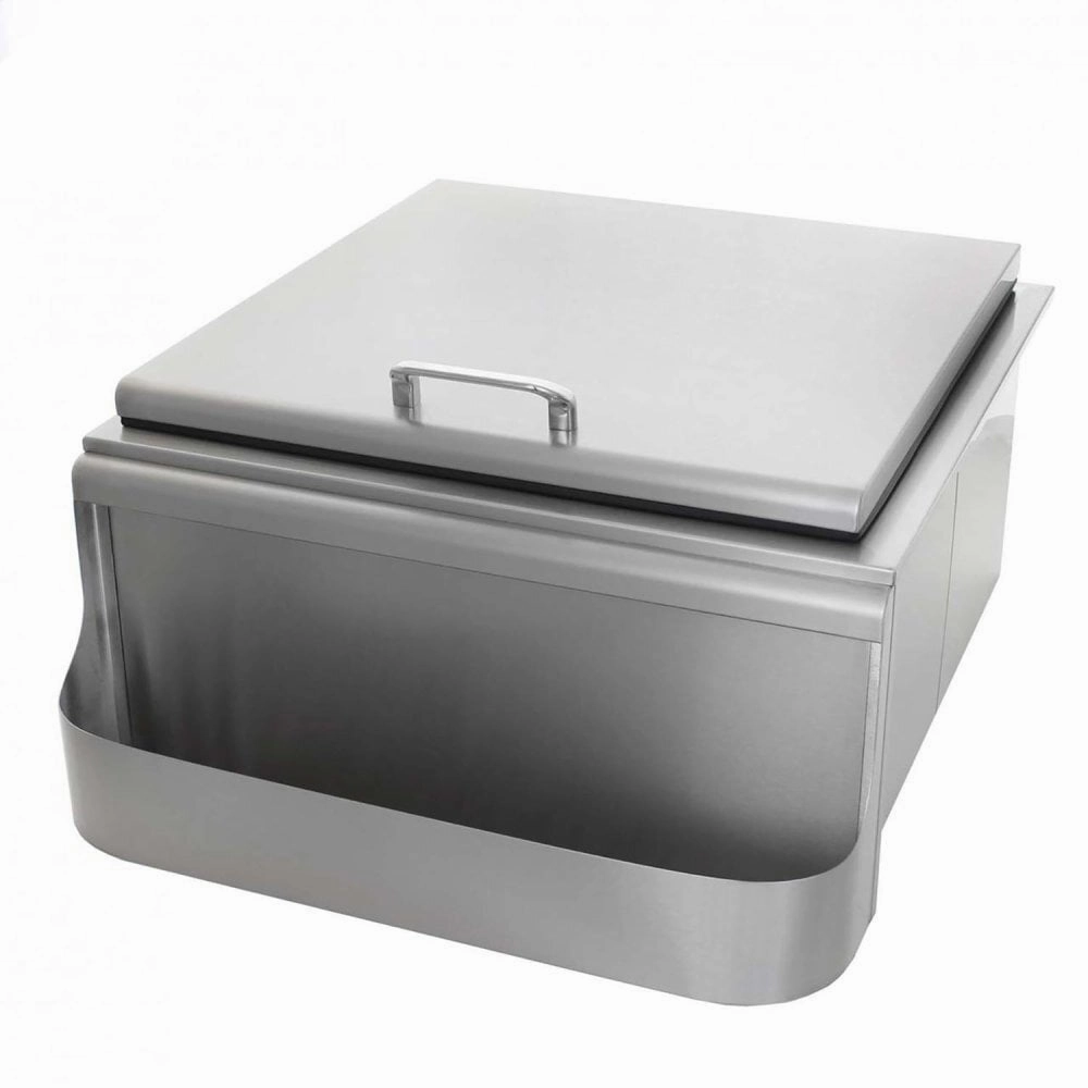 Heat Grills HTXSPEEDRAIL Optional Speed Rail/Drop In Ice Bin Storage,outdoor grill storage cabinet