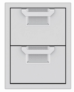 Hestan AEDR16BU Aspire Series - 16" Double Drawers - Prince / Blue Barbeque Grill Accessories,grill tool set