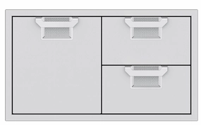 Hestan AESDR36RD Aspire Series - 36" Combo Door/Drawer - Matador / Red Barbeque Grill Accessories,grill tool set