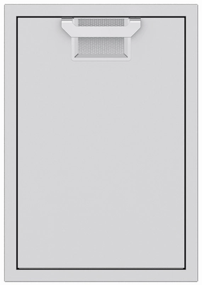 Hestan AETRC20RD Aspire Series - 20 " Trash Storage Drawer - Matador / Red Storage,outdoor grill storage cabinet