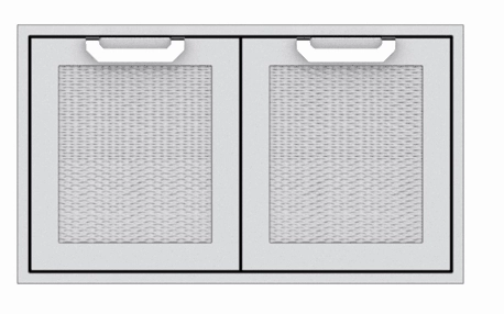 Hestan AGAD36OR Hestan 36" Double Access Doors Agad - Orange (Custom Color: Citra) Storage,outdoor grill storage cabinet