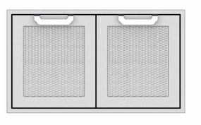 Hestan AGAD36TQ Hestan 36" Double Access Doors Agad - Turquoise (Custom Color: Bora Bora) Storage,outdoor grill storage cabinet
