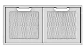Hestan AGAD42BU Hestan 42" Double Access Doors Agad - Blue (Custom Color: Prince) Barbeque Grill Accessories,grill tool set