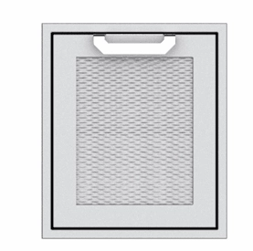 Hestan AGADR18GG Hestan 18" Single Access Door / Left Hinge Agad - Dark Grey (Custom Color: Pacific Fog) Storage,outdoor grill storage cabinet