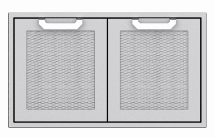 Hestan AGLP36GG Hestan 36" Double Sealed Pantry Storage Doors Aglp - Dark Grey (Custom Color: Pacific Fog) Barbeque Grill Accessories,grill tool set