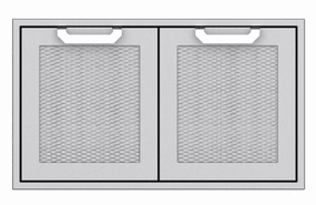 Hestan AGLP36OR Hestan 36" Double Sealed Pantry Storage Doors Aglp - Orange (Custom Color: Citra) Storage,outdoor grill storage cabinet
