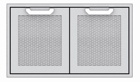 Hestan AGSD36BK Hestan 36" Double Storage Doors Agsd - Black (Custom Color: Stealth) Barbeque Grill Accessories,grill tool set