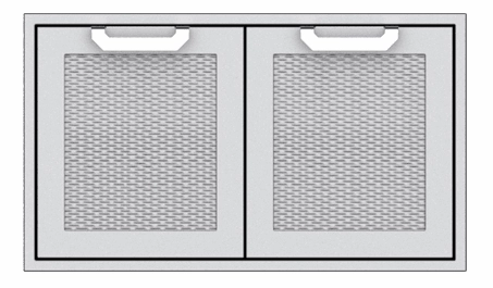 Hestan AGSD36GR Hestan 36" Double Storage Doors Agsd - Green (Custom Color: Grove) Barbeque Grill Accessories,grill tool set