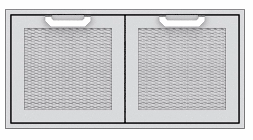 Hestan AGSD42GG Hestan 42" Double Storage Doors Agsd - Dark Grey (Custom Color: Pacific Fog) Barbeque Grill Accessories,grill tool set