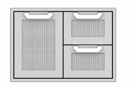 Hestan AGSDR30PP Hestan 30" Double Drawer / Storage Door Combination Agsdr - Purple (Custom Color: Lush) Storage,outdoor grill storage cabinet