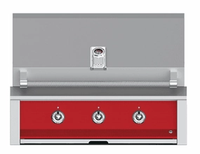 Hestan EAB36LPRD Aspire Series - 36" Liquid Propane Built In Grill W/ U-Burners - Matador / Red Barbeque Grills,outdoor bbq grill