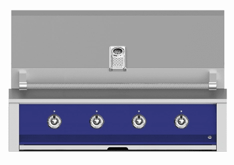 Hestan EAB42LPBU Aspire Series - 42" Liquid Propane Built In Grill W/ U-Burners - Prince/ Blue Barbeque Grills,outdoor bbq grill