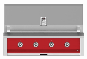 Hestan EAB42LPRD Aspire Series - 42" Liquid Propane Built In Grill W/ U-Burners - Matador / Red Barbeque Grills,outdoor bbq grill