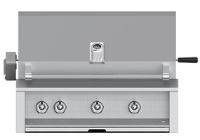 Hestan EABR36LP Aspire Series - 36" Liquid Propane Built In Grill W/ U-Burners And Rotisserie - Steeletto / Stainless Steel Barbeque Grills,outdoor bbq grill