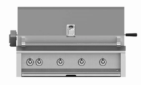 Hestan EABR42LPRD Aspire Series - 42" Liquid Propane Built In Grill W/ U-Burners And Rotisserie - Matador / Red Barbeque Grills,outdoor bbq grill