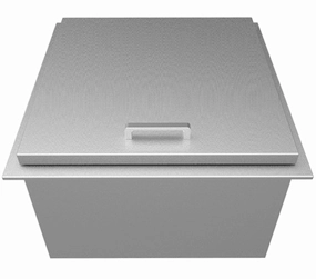 Hestan EDC24 Aspire Series - 24" Drop In Cooler Storage,outdoor grill storage cabinet