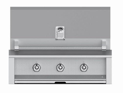 Hestan EMB36LP Aspire Series - 36" Liquid Propane Built In Grill W/ U-Burners And Sear Burner - Steeletto / Stainless Steel Barbeque Grills,outdoor bbq grill