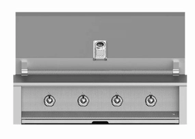 Hestan EMB42LP Aspire Series - 42" Liquid Propane Built In Grill W/ U-Burners And Sear Burner - Steeletto / Stainless Steel Barbeque Grills,outdoor bbq grill