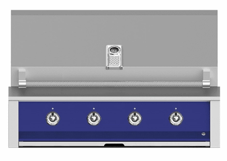 Hestan EMB42LPBU Aspire Series - 42" Liquid Propane Built In Grill W/ U-Burners And Sear Burner - Prince / Blue Liquid Propane Barbeque Grills,propane gas grill