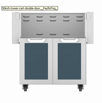 Hestan GCD30GG Hestan 30" Tower Cart With Double Doors Gcd30 - Dark Grey (Pacific Grey) Barbeque Grill Accessories,grill tool set