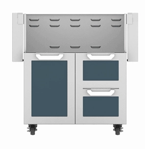 Hestan GCR30GG Hestan 30" Tower Cart With Double Drawer And Door Gcr30 - Dark Grey (Pacific Fog) Barbeque Grill Accessories,grill tool set