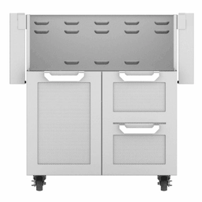Hestan GCR30OR Hestan 30" Tower Cart With Double Drawer And Door Gcr30 - Orange (Custom Color: Citra) Barbeque Grill Accessories,grill tool set