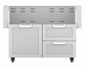 Hestan GCR42OR Hestan 42" Tower Cart With Double Drawer And Door Gcr42 - Orange (Custom Color: Citra) Barbeque Grill Accessories,grill tool set