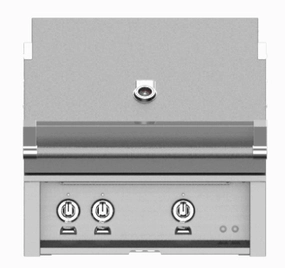 Hestan GMBR30LPDG Hestan 30" Liquid Propane Gas Built In Grill Gmbr30 - Dark Grey (Custom Color: Pacific Fog) Liquid Propane Barbeque Grills,propane gas grill