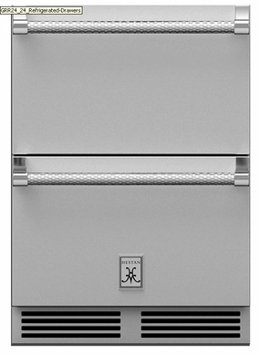 Hestan GRFR24 24" Hestan Outdoor Refrigerator Drawer And Freezer Drawer W/ Lock Outdoor Refrigerators,outdoor mini fridge