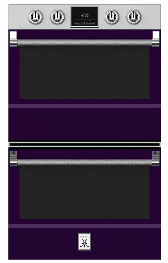 Hestan KDO30PP 30" Double Wall Oven - Purple / Lush Wall Ovens 27 inch wall oven built-in