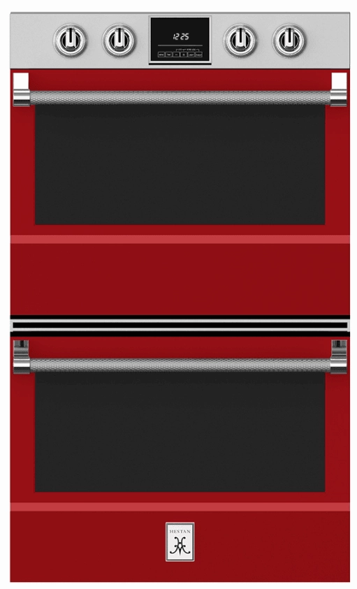 Hestan KDO30RD 30" Double Wall Oven - Red / Matador Wall Ovens 27 inch wall oven built-in