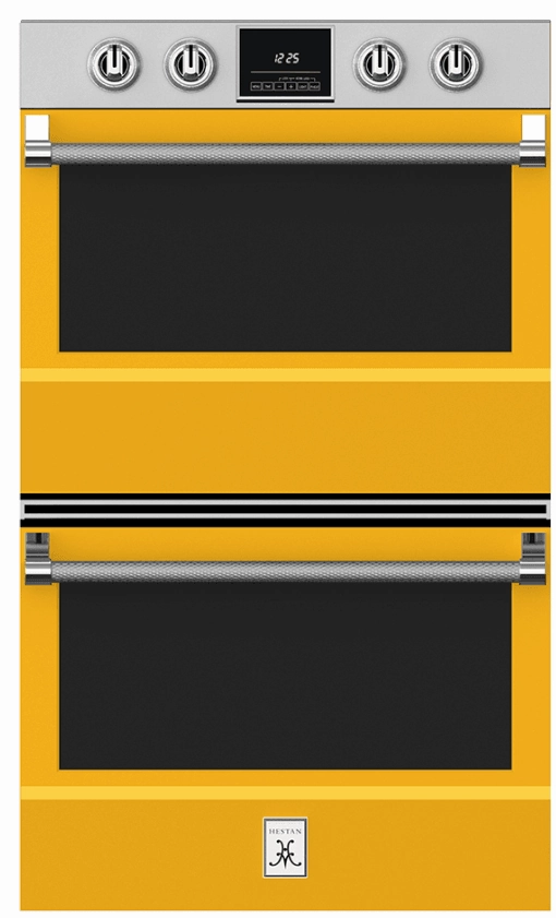 Hestan KDO30YW 30" Double Wall Oven - Yellow / Sol Wall Ovens 27 inch wall oven built-in
