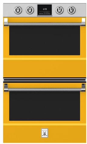 Hestan KDO30YW 30" Double Wall Oven - Yellow / Sol Wall Ovens 27 inch wall oven built-in